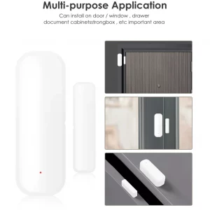 Tuya WiFi Smart Door Sensor Smart Home Door Open/Closed Detectors Window Sensor Smart Life Works With Googles Homes Alexa