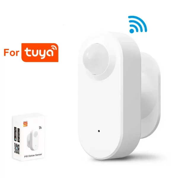 Advanced Motion Detection  Realtime Monitoring  Tuya WIFI PIR Motion Sensor  Push Function  History Records Tracking 3