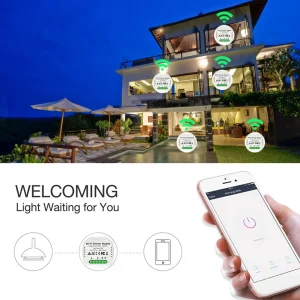 1 Gang DIY Mini LED WiFi Tuya Remote Control 1 Way Smart Light Dimmer Module
