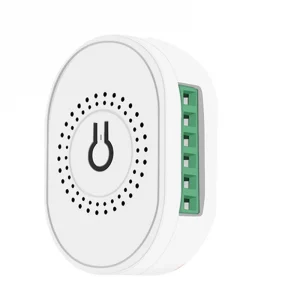 1CH Tuya Wifi Switch Fan Controller Smart Home Stepless Speed Switch Voltage Regulator For Alexa Google Smart Life,White Durable