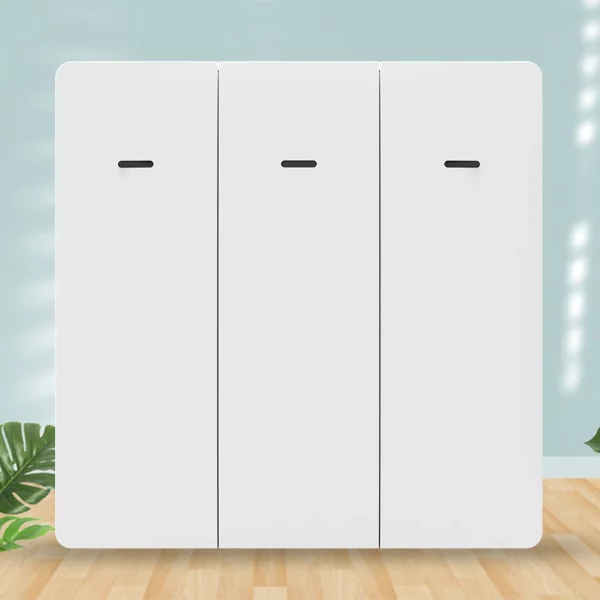 1/2/3 Gang Smart Light Switch Voice Control Alexa Google Home Tuya WIFI 2.4G WiFi Smart Light Switch Timing On/Off Push Button 4