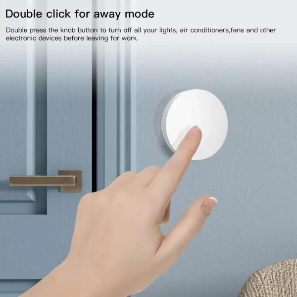 Tuya ZigBee Smart Button Scene Switch Wireless Remote Control Smart Home Multi-Scene Linkage Battery Powered Smart Products 4