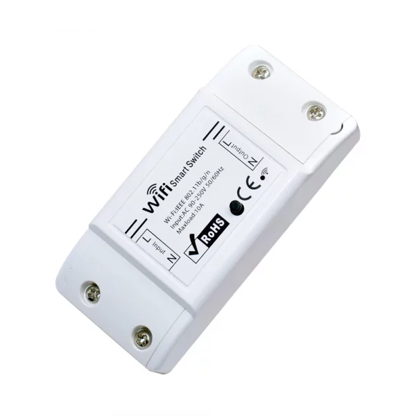 Smart Home House DIY Wifi Wireless Remote Switch Breaker LED Light Controller Module Alexa Google Home Smartlife Tuya APP 2