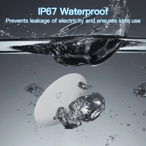 Xiaomi Zigbee Water Immersion Sensor Smart Life Leakage Sensor Water Linkage Alarm Remote Monitoring Water Leak Detector Tuya 2