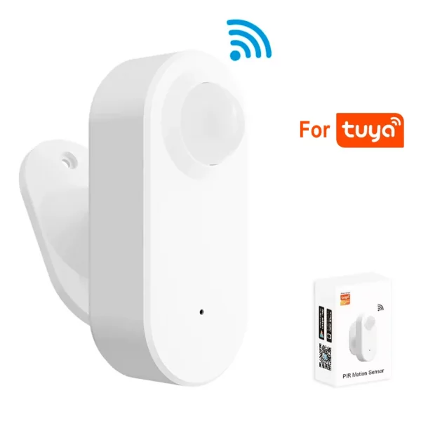 Advanced Motion Detection  Realtime Monitoring  Tuya WIFI PIR Motion Sensor  Push Function  History Records Tracking 4