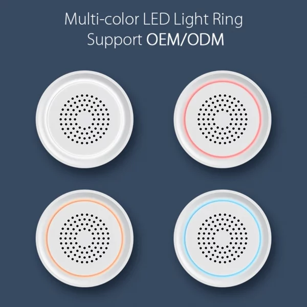USB Temperature Detector 2.4Ghz WiFi Temperature and Humidity Alarm Tuyasmart App Remote Control Home Security Protection System 4