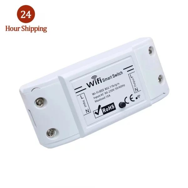 Smart Home House DIY Wifi Wireless Remote Switch Breaker LED Light Controller Module Alexa Google Home Smartlife Tuya APP 3