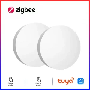 Tuya ZigBee Smart Button Scene Switch Wireless Remote Control Smart Home Multi-Scene Linkage Battery Powered Smart Products