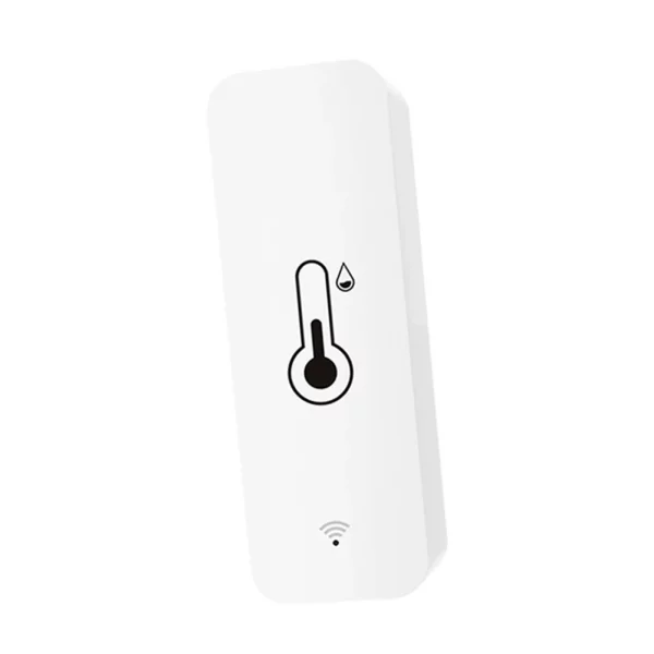WiFi Remote Alarm Monitor Battery Powered Tuya APP Smart Temperature Humidity Sensor Remote Control Portable for Fridge Freezer