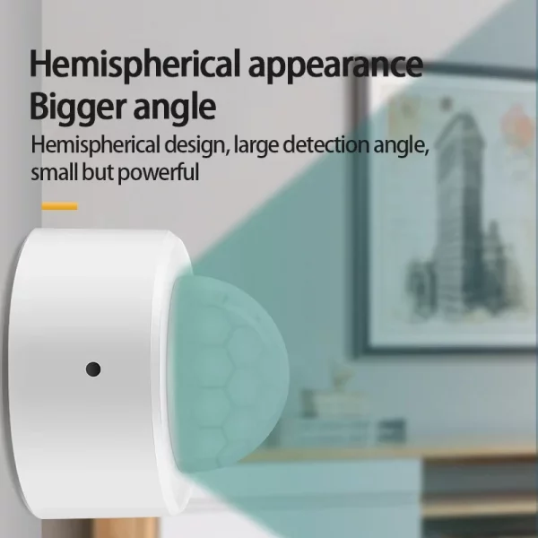 Tuya Zigbee Mini Smart PIR Motion Detector Human Body Infrared Sensor Anti Theft Remote Control Smart Life Wireless Smart Home 4