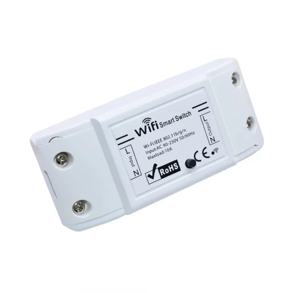 Smart Home House DIY Wifi Wireless Remote Switch Breaker LED Light Controller Module Alexa Google Home Smartlife Tuya APP 4