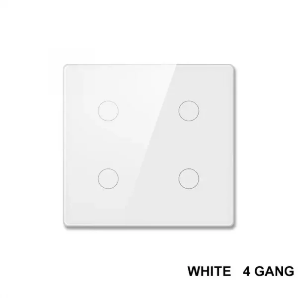1/2PCS Tuya Brazil WiFi Light Wall Switch,Touch-Sensor Smart Interruptor 4/6 Gang ,Work with Alexa, Home 6