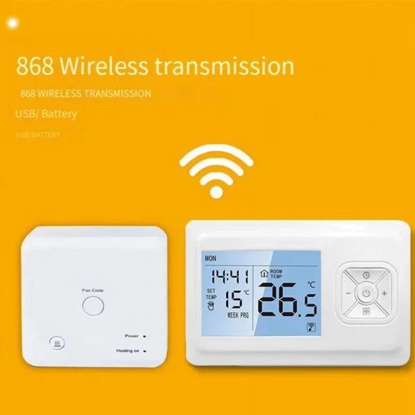 Tuya Wifi Smart Thermostat Controller Intelligent Temperature Controller For Gas Boiler Water Heating 2