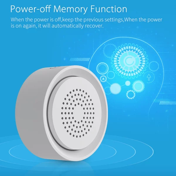 USB Temperature Detector 2.4Ghz WiFi Temperature Humidity Detection Siren 90dB Tuyasmart App Remote Control Home Security Device 5