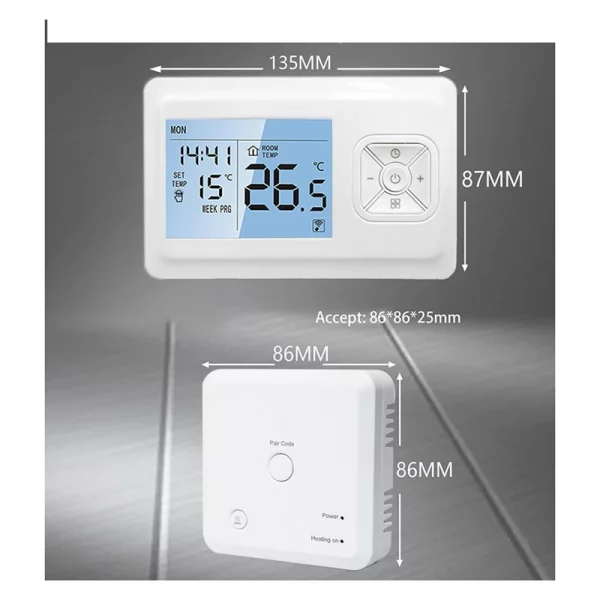 Tuya Wifi Smart Thermostat Controller Intelligent Temperature Controller For Gas Boiler Water Heating 6