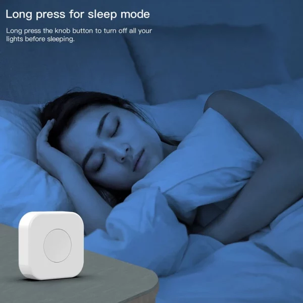 Tuya Zigbee Wireless Mini Switch One Key Push Button Control Home Automation 1 PCS 3