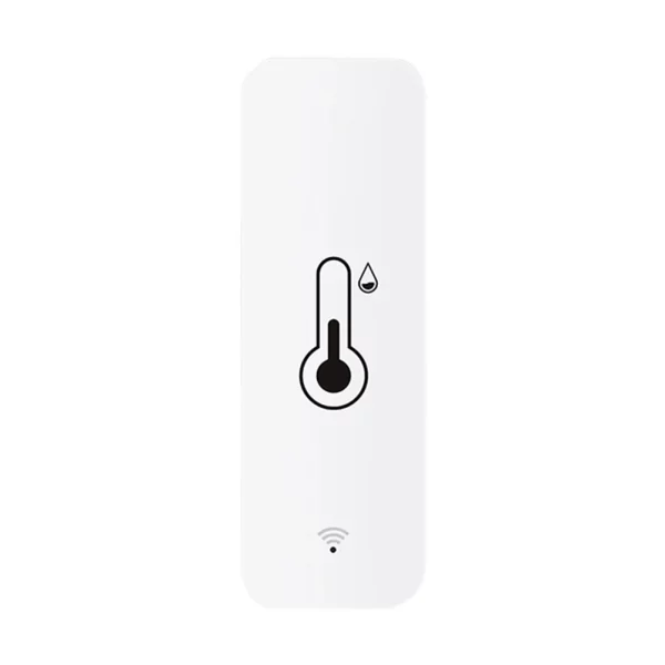 WiFi Temperature Humidity Sensor Battery Powered Tuya APP Indoor Thermometer Monitoring Remote Control Portable for Refrigerator