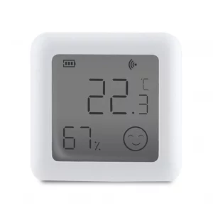 Tuya Temperature Humidity Sensor Mini LCD Digital Display Temperature Sensor Humidity Meter Battery Powered Bluetooth-compatible