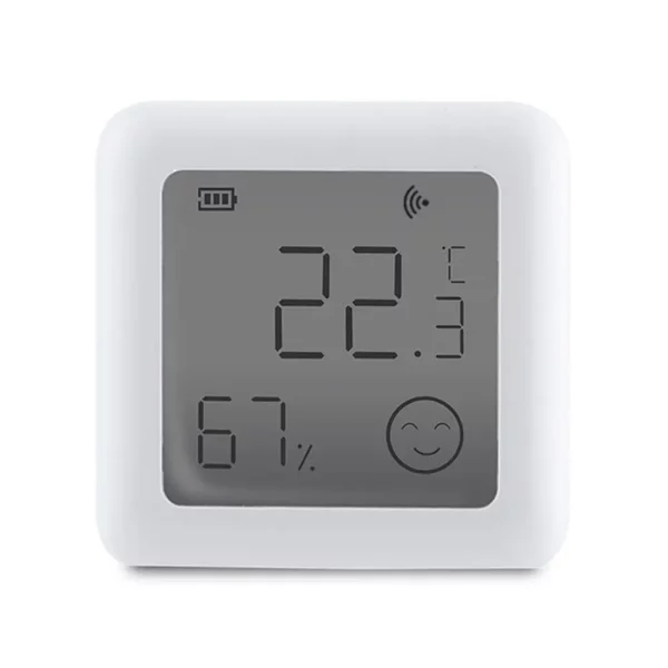 Tuya Temperature Humidity Sensor Mini LCD Digital Display Temperature Sensor Humidity Meter Battery Powered Bluetooth-compatible