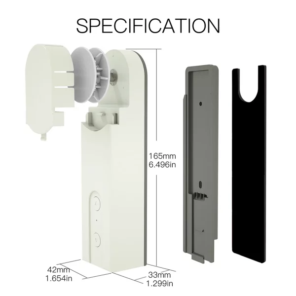 Tuya Bluetooth Automated Roller Shutter Intelligent Motorized Chain Roller Blinds Shade DIY Shutter Drive Motor Voice Control 6