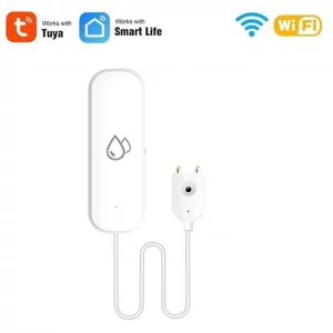 For Tuya Smart Home Water Leak Sensor Detector WiFi Flood Water Leakage Detector Remote Monitor WiFi Water Overflow Detector