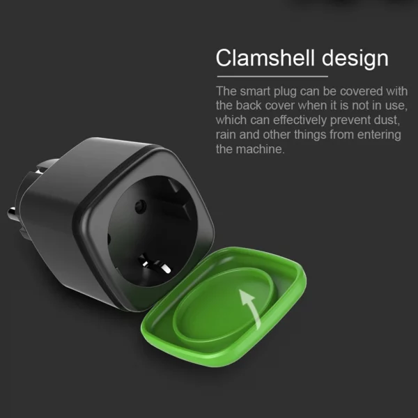 Wifi Tuya Smart Outdoor Socket Waterproof Wireless Remote Control Plug EU 16A Support Scene Linkage For Google Home 5