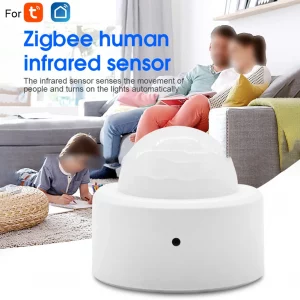 Tuya ZigBee3.0 Smart PIR Motion Sensor Human Body Infrared Detector Wireless Smart Home Security Smart Life Gateway Matching Use