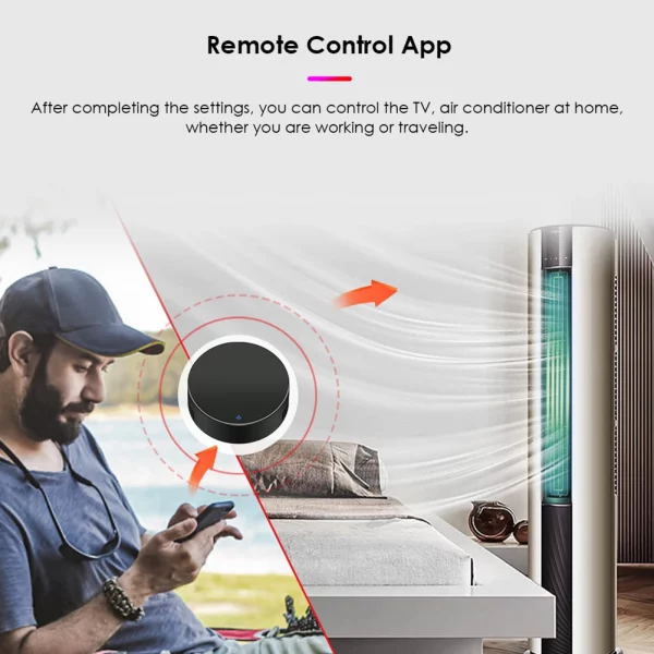 Tuya WiFi Infrared Remote Control Works with Alexa Google Home Wireless IR Remote Controller for Living Room Bedroom 4