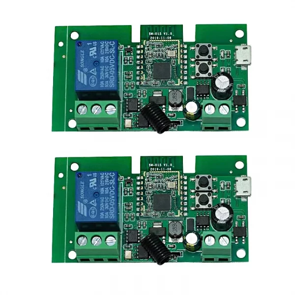 Factory custom PCBA control circuit board for TUYA APP smart home remote control switch 4-way multi-way 5V12V24V 2