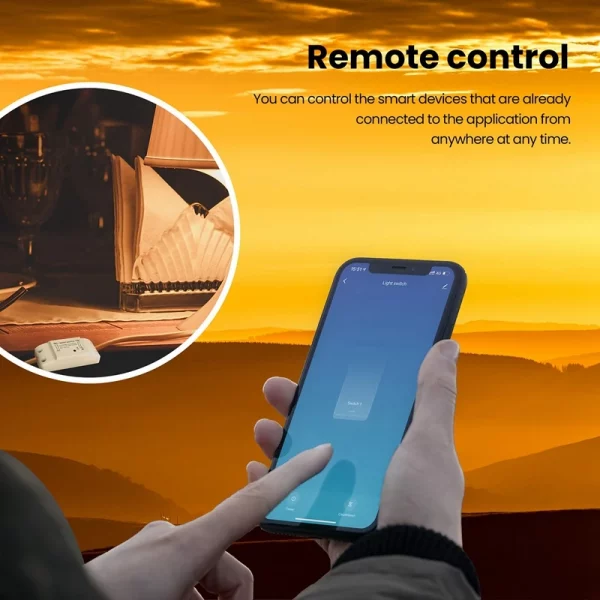 DIY Smart Wireless Remote Switch Breaker Tuya Zigbee 3.0 16A Fan Light Controller Module Smart Life Home Assistant 4