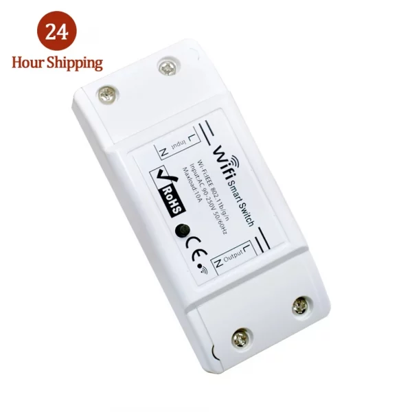 Smart Home House DIY Wifi Wireless Remote Switch Breaker LED Light Controller Module Alexa Google Home Smartlife Tuya APP 2