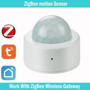 Tuya Zigbee Mini Smart PIR Motion Detector Human Body Infrared Sensor Anti Theft Remote Control Smart Life Wireless Smart Home
