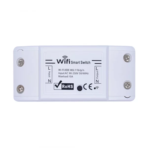 Smart Home House DIY Wifi Wireless Remote Switch Breaker LED Light Controller Module Alexa Google Home Smartlife Tuya APP 5
