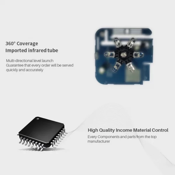 Humidity Sensor,With Display Support Alexa Assistant Tuya WIFI Temperature For Home Remote Control Wifi IR Remote 4