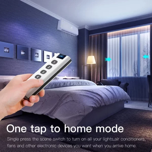 4 Key Tuya ZigBee Smart Wireless Scene Switch Remote Portable Home Automation Scenario Remote Control With Alexa Google 3