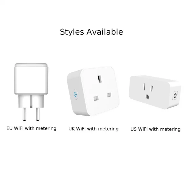 Tuya Zig Bee WiFi Smart Plug 16A/20A EU/UK/US Smart Socket With Power Monitoring Timing With Alexa Goo-gle Home Smart Life APP 6