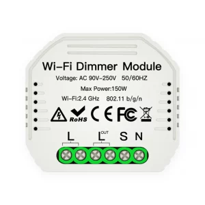 1 Gang DIY Mini LED WiFi Tuya Remote Control 1 Way Smart Light Dimmer Module